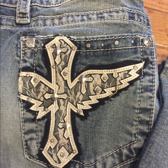 Miss Me Denim - NWOT, Never worn, Miss Me Boot 31/34